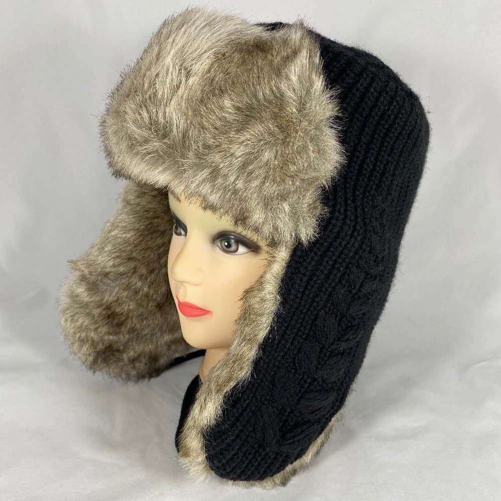 Woolrich Trapper Aviator Bomber Knitted Warm Winter Hat NWOT